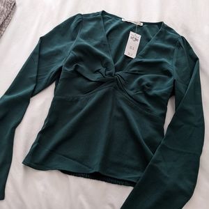 Abercrombie long sleeve blouse